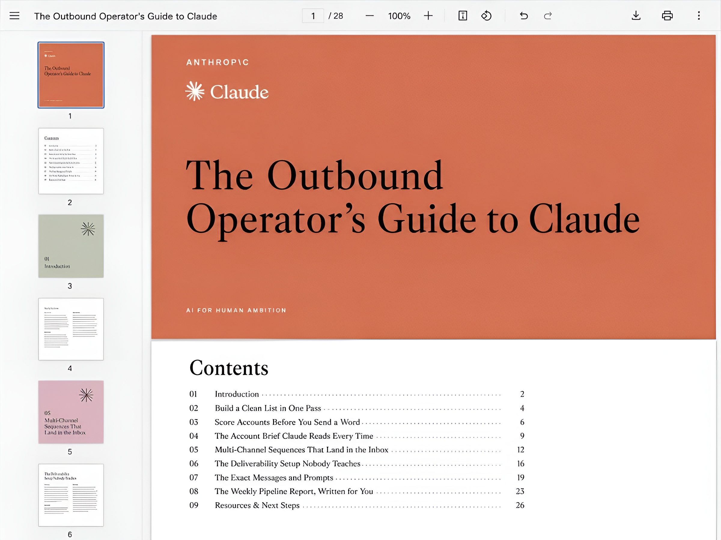 Outbound SDR Operator's Guide